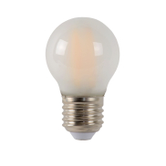 Lucide LED-Glühlampe - Ø 4,5 x 7,4 cm - E27 - 4W dimmbar - 2700K - alabaster