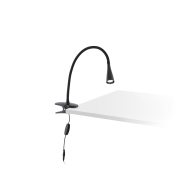 Faro Lena - Klemmleuchte - 6 x 38 x 37 cm - 3W LED inkl - mattschwarz