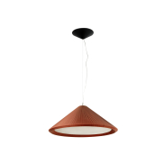 Faro Saigon-in - Hängeleuchte - Ø 70 x 27,5 cm - terracotta