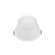 Nova Luce Luela - Einbaustrahler - Ø 11,5 cm - Einbaugröße Ø 10,5cm - inkl. 20W LED - weiß
