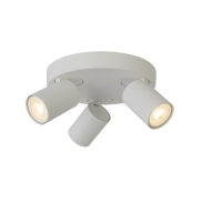 Projectlight Phoebe - Aufbaustrahler 3L - Ø 21 x 7 cm - weiß