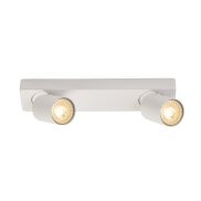 Projectlight Phoebe - Aufbaustrahler 2L - 32 x 7 x 11 cm - weiß