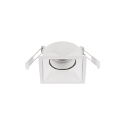 Nova Luce Reina - Einbaustrahler - 90 x 90 mm, Einbaumaß Ø 82 mm - weiß