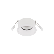 Nova Luce Reina - Einbaustrahler - Ø 90 mm x 49 mm, Einbaumaß Ø 75 mm - weiß