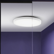 Nova Luce Perfect Profile - Deckenleuchte - Ø 80 x 10 cm - 80W dimmbare LED inkl. - weiß