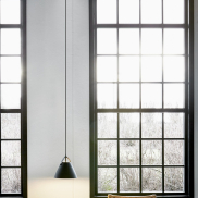 Design for the People Strap 27 - Pendelleuchte - Ø 27 x 334,55 cm - schwarz
