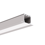 KLUS Larko - LED-Einbauprofil - 4,62 x 2,45 cm - silber eloxiert