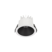 Nova Luce Brady - Einbaustrahler - Ø 10 x 7,5 cm - Ø 90 mm Einbaumaß - 10W LED inkl. - IP67- weiß mit schwarz