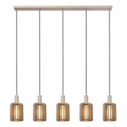 Lucide Lambres - Hängeleuchte - 164 x 15 x 164 cm - taupe