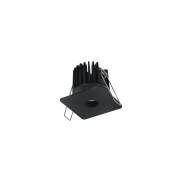 Nova Luce Ono - Einbaustrahler - 62 x 62 mm, Ø 50 mm Einbaumaß - inkl. 8W LED - schwarz