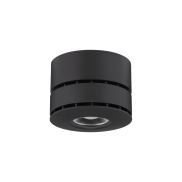 Nova Luce Lot - Aufbaustrahler - Ø 10 x 7 cm - 15W LED inkl. - schwarz
