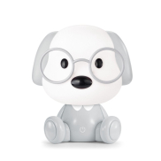 Zuma Line Animals dog - Tischleuchte - 18 x 20 cm - 3W dimmbar led inkl - grau