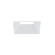 Nova Luce - quadratischer Innenrahmen - 75 x 75 mm - weiß
