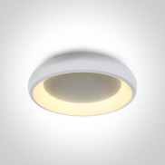 ONE Light LED Dekorativ - Deckenleuchte - Ø 40 x 8,5 cm - 30W LED inkl. - weiß - einstellbare Lichtfarbe