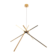 Maxlight Spider - Hängeleuchte - Ø 114 x 200 cm - 33W LED inkl - gold
