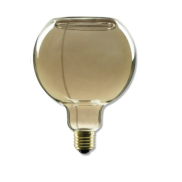 Segula LED-Lampe - Floating Line - Ø 12,5 x 16,5 cm - E27 - 6W dimmbar - 1900K - rauchfarben
