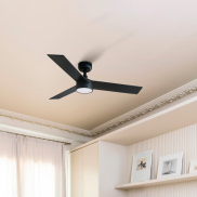 Faro Rudder S - Deckenventilator mit Licht - Ø 106 cm - matt schwarz