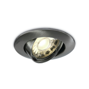 ONE Light Classic GU10 - Einbaustrahler - Ø 85 mm, Ø 75 mm Einbaumaß - Chrom gebürstet