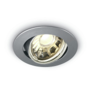 ONE Light Classic GU10 - Einbaustrahler - Ø 85 mm, Ø 75 mm Einbaugröße - grau