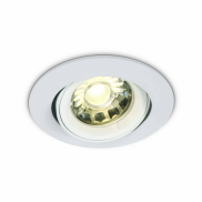 ONE Light Lock Ring Range - Einbaustrahler - Ø 94 mm, Ø 82 mm Einbaumaß - weiß