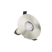 Integral LED Vienna - Einbaustrahler - Ø 110 mm, Ø 70-100 mm Einbaumaß - IP65 - Nickel satiniert