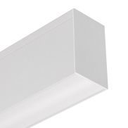 Leuchtenkönig Slim Line - Deckenleuchte - Profil 5,5 x 3,3 cm - 19,2W LED pro Meter - weiß