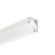 KLUS 45-plus - LED-Eckprofil - 1,9 x 1,9 cm - weiß