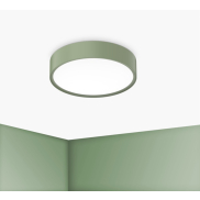 Century Italia Blanca Luxe - Deckenleuchte - Ø 40 x 7 cm - 24W LED inkl. - grün