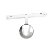 VK Lighting Eiva - magnetisches Schienensystem - Schienenstrahler - Ø 7,5 x 13,1 cm - 3W LED inkl. - DALI dimmbar - weiß