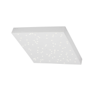 Nova Luce Cielo - Deckenleuchte - 30 x 30 x 4 cm - 8W dimmbare LED inkl. - weiß