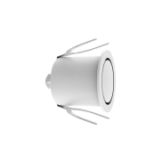 Nova Luce Natal - Wandeinbauleuchte - Ø 4,4 x 4,3 cm - 2,5W LED inkl. - weiß