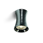 ONE Light Deko-Zylinder II Aluminium - Aufbaustrahler - Ø 7 x 11,5 cm - dunkelchrom