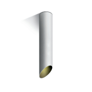 ONE Light Decorative Cut Cylinders - Aufbaustrahler 1L - Ø 6 x 30 cm - weiß und schwarz