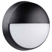 Century Italia Oasi CCT - Wand-/Deckenleuchte - Ø 21,5 x 8 cm - 14W LED inkl. - IP65 - schwarz