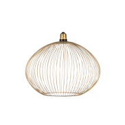 Segula Floating Globe Filo LED Oval - Ø 30 cm - E27 - 6W dimmbar - 2200K - Wüstensand