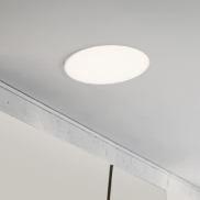 Nova Luce Perfect Profile Trimless - Einbaustrahler mit Fernbedienung (inkl.) - Ø 640 mm, 625 mm Einbaumaß - 40W dimmbare LED inkl. - 2700K-6000K - weiß