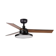 Faro Rudder Tak 3 S - deckenventilator mit licht - Ø 106 - matt schwarz - 4000K