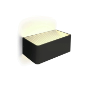 ONE Light Backlight Wall Range - Wandleuchte - 20 x 10 x 8 cm - 6W LED inkl. - schwarz