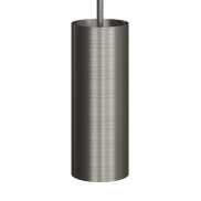 Creative Cables Tube - Hängeleuchte 1L - Ø 12,5 x Ø 6 x 190 cm - gebürstetes Titan