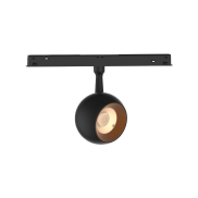VK Lighting Eiva - magnetisches Schienensystem - Schienenstrahler - Ø 7,5 x 13 cm - 12W LED inkl. - DALI dimmbar - schwarz