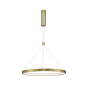 Nova Luce Empatia - Hängeleuchte - Ø 60 x 120 cm - 35W dimmbare LED inkl. - Messing gold