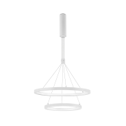 Nova Luce Empatia - Hängeleuchte - Ø 60 x 120 cm - 60W dimmbare LED inkl. - sandweiß