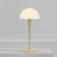 Nordlux Ellen 20 - Tischleuchte - Ø 20 x 40 cm - Messing und Opal