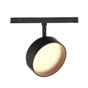VK Lighting Eiva - magnetisches Schienensystem - Schienenstrahler - Ø 12 x 4,5 cm - 9W LED inkl. - DALI dimmbar - schwarz