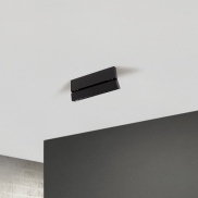 Nova Luce Pad - Deckenleuchte - 27,5 x 4 x 12,2 cm - 15W LED inkl. - schwarz
