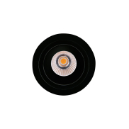 Maxlight Hiden - Einbaustrahler - Ø 95 mm, Ø 90 mm Einbaumaß - inkl. 10W LED - schwarz
