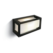 ONE Light Outdoor E27 Square - Außenwandleuchte - 25 x 9,5 x 12,5 cm - IP54 - schwarz