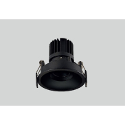 Maxlight Galexo - Einbaustrahler - Ø 84 mm, Ø 75 mm Einbaumaß - inkl. 7W LED - schwarz