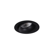 Maxlight Arya Tilted - Einbaustrahler - Ø 104 mm, Ø 92 mm Einbaumaß - 8W dimmbare LED inkl. - schwarz