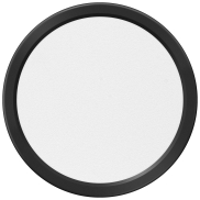 ETH Ruby - deckenleuchte - Ø 23 x 2,4 cm - 3-Stufen dimmbare - 22 LED inkl. - IP44 - schwarz